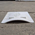 Used Screen Door Slide Panel, White - 12 1/8" X 12" - Young Farts RV Parts