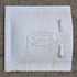 Used Screen Door Slide Panel, White - 12 1/8" X 12" - Young Farts RV Parts