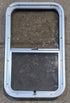 Used Silver Radius Opening Window : 16" W x 27 1/2" H x 1 3/4" D - Young Farts RV Parts