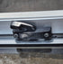 Used Silver Radius Opening Window : 26 1/2" W x 8 1/2" H x 1 3/4" D - Young Farts RV Parts
