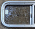 Used Silver Radius Opening Window : 30" W x 11 1/2" H x 1 3/4" D - Young Farts RV Parts