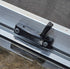 Used Silver Radius Opening Window : 30" W x 11 1/2" H x 1 3/4" D - Young Farts RV Parts