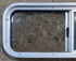 Used Silver Radius Opening Window : 30" W x 11 1/2" H x 1 3/4" D - Young Farts RV Parts