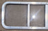 Used Silver Radius Opening Window : 51" W x 14 1/4" H x 1" D - Young Farts RV Parts
