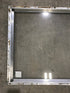 Used Silver Square Non - Opening Window: 28 3/4" W x 18 1/4" H x 1" D - Young Farts RV Parts