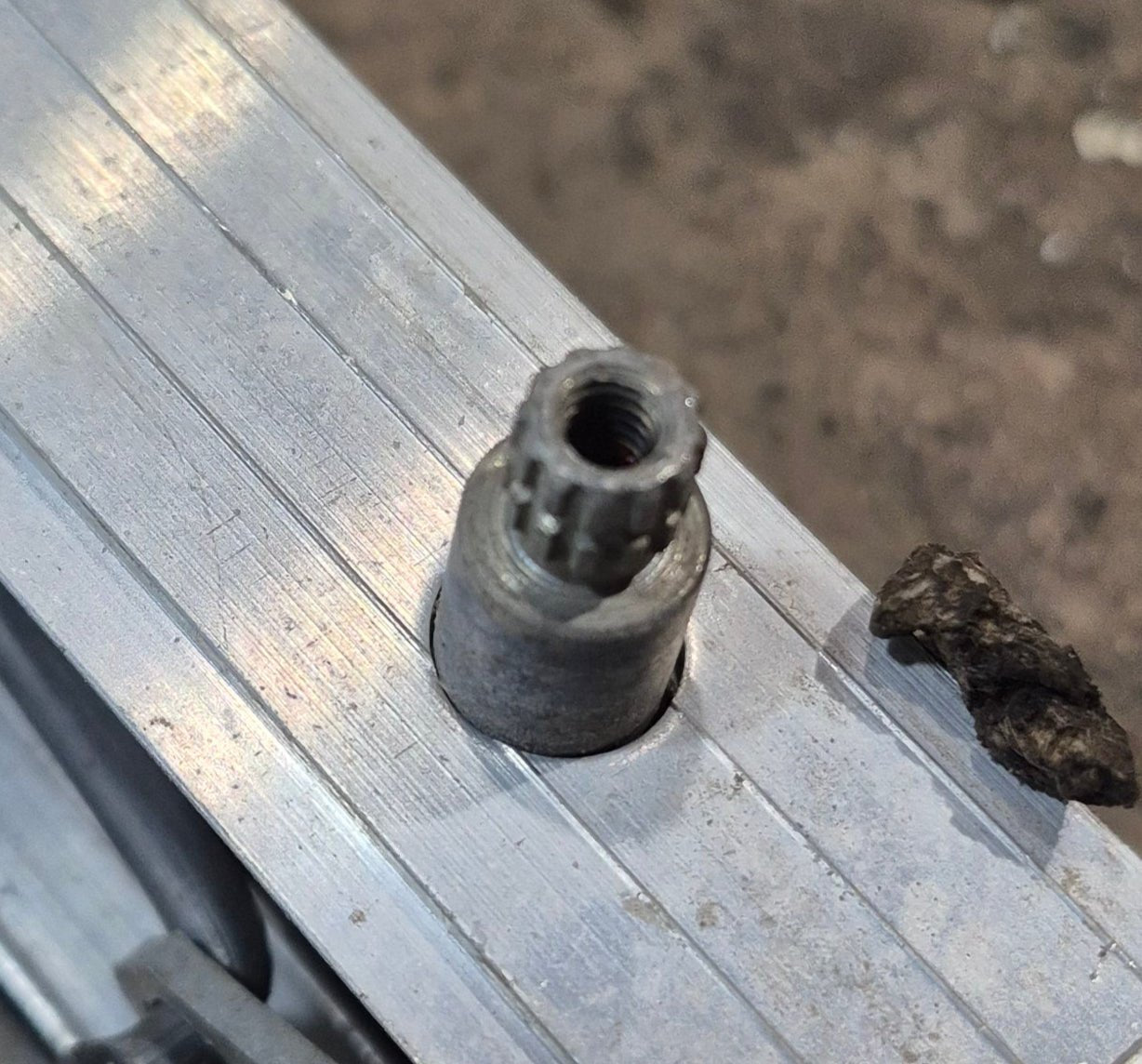 Used Silver Square Opening Window: 14 5/8