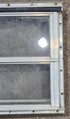 Used Silver Square Opening Window: 14 5/8" W x 15" H x 1 1/2" D - Young Farts RV Parts