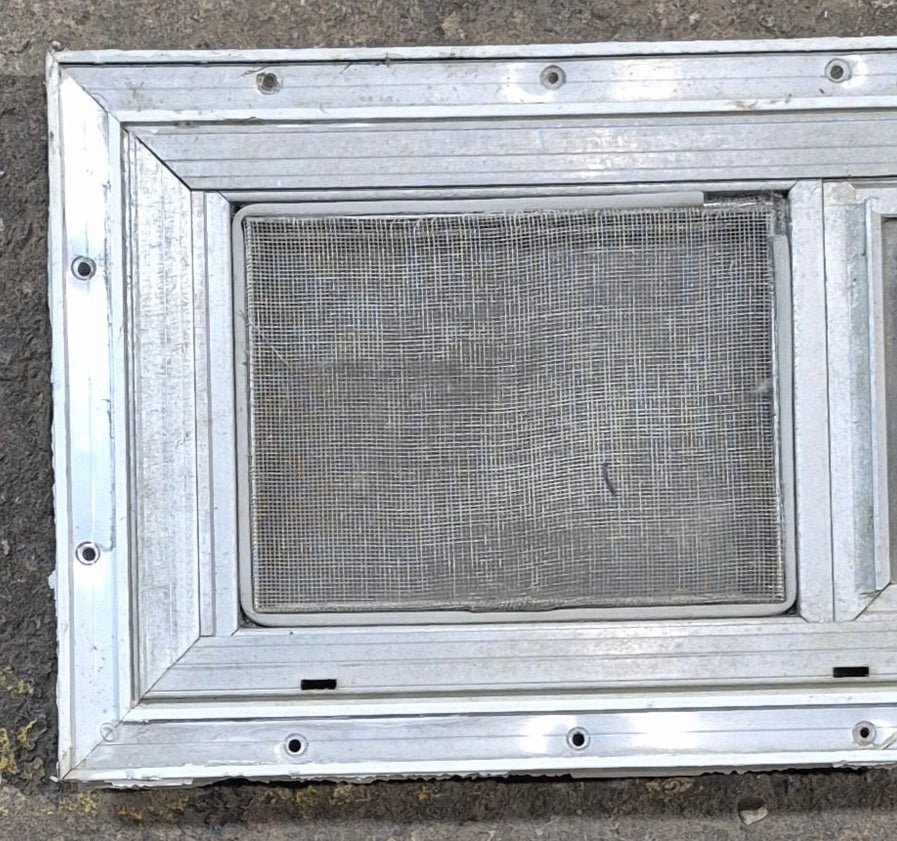 Used Silver Square Opening Window: 20
