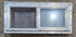 Used Silver Square Opening Window: 24" W x 10" H x 2 1/2" D - Young Farts RV Parts