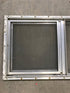 Used Silver Square Opening Window: 28 7/8" W x 14 7/8" H x 1" D - Young Farts RV Parts