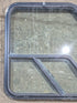 Used Slanted Black Radius Opening Window : 36 1/4" W x 26 1/2" H x 1 3/4" D - Motorhome Front Passenger Side - Young Farts RV Parts