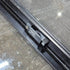 Used Slanted Black Radius Opening Window - 41 1/4" X 17 3/4" X 2" - Young Farts RV Parts