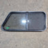 Used Slanted Black Radius Opening Window - 41.75" X 17 1/2" X 1.875" - Young Farts RV Parts