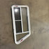 Used Slanted White Radius Emergency Opening Window - 49.25" x 23.25" x 1.875" - Young Farts RV Parts
