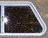 Used Slanted White Radius Opening Window : 41 3/4" W x 17 1/2" H x 1 7/8" D - Young Farts RV Parts