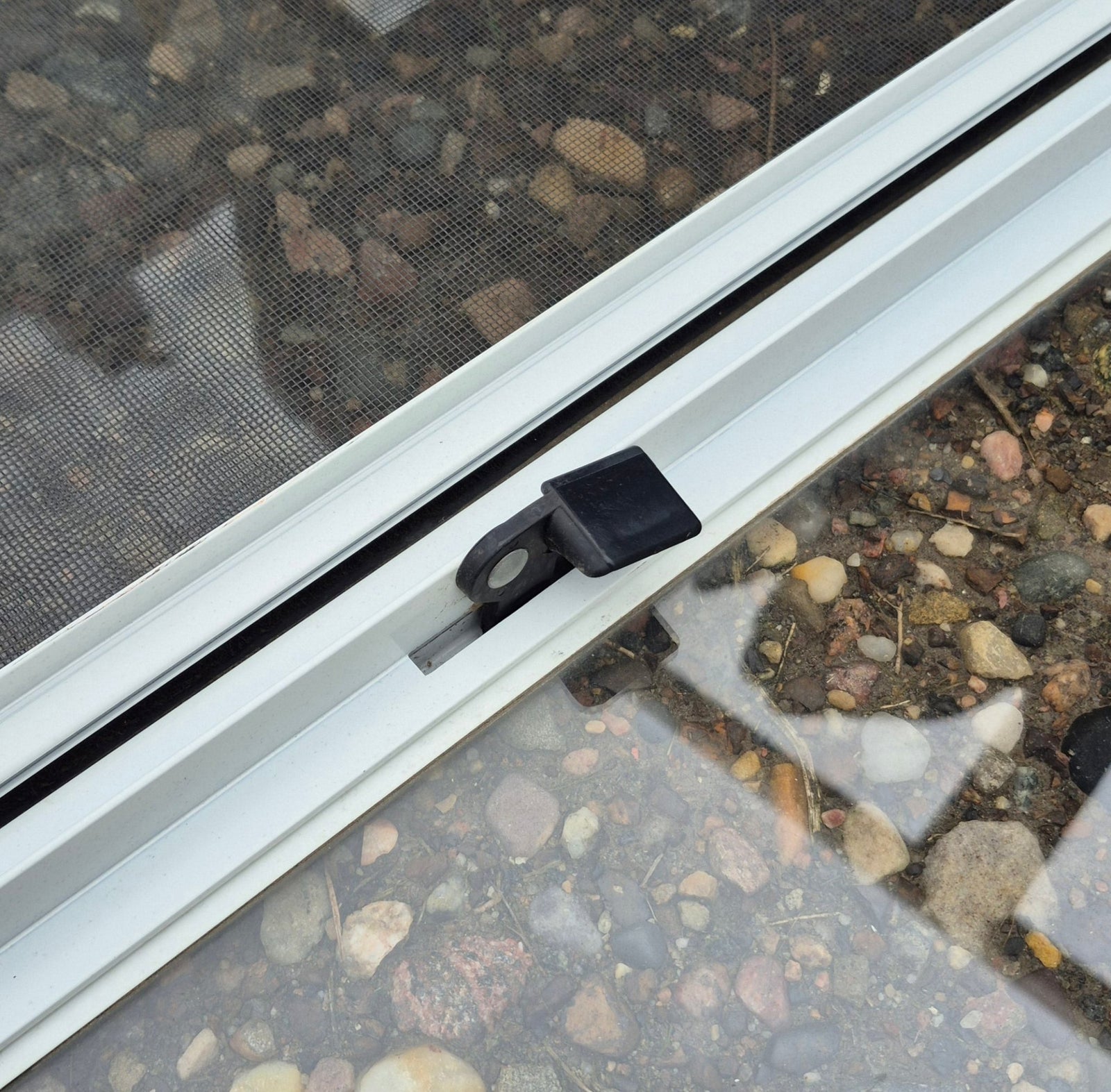 Used Slanted White Radius Opening Window : 41