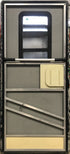 Used Square Corner Entry Door 30 1/4" H x 70 1/4" W - Young Farts RV Parts