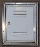 Used Square Cornered Battery/ Propane Cargo Door 10 3/4