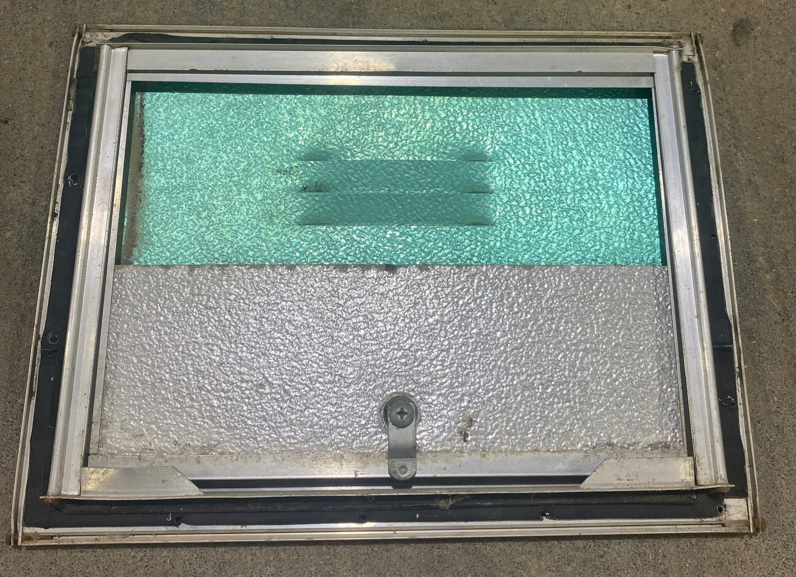 Used Square Cornered Battery / Propane Cargo Door 14 3/4