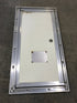 Used Square Cornered Battery/Propane Cargo Door 21 1/2" x 10 1/2" x 1" D - Young Farts RV Parts