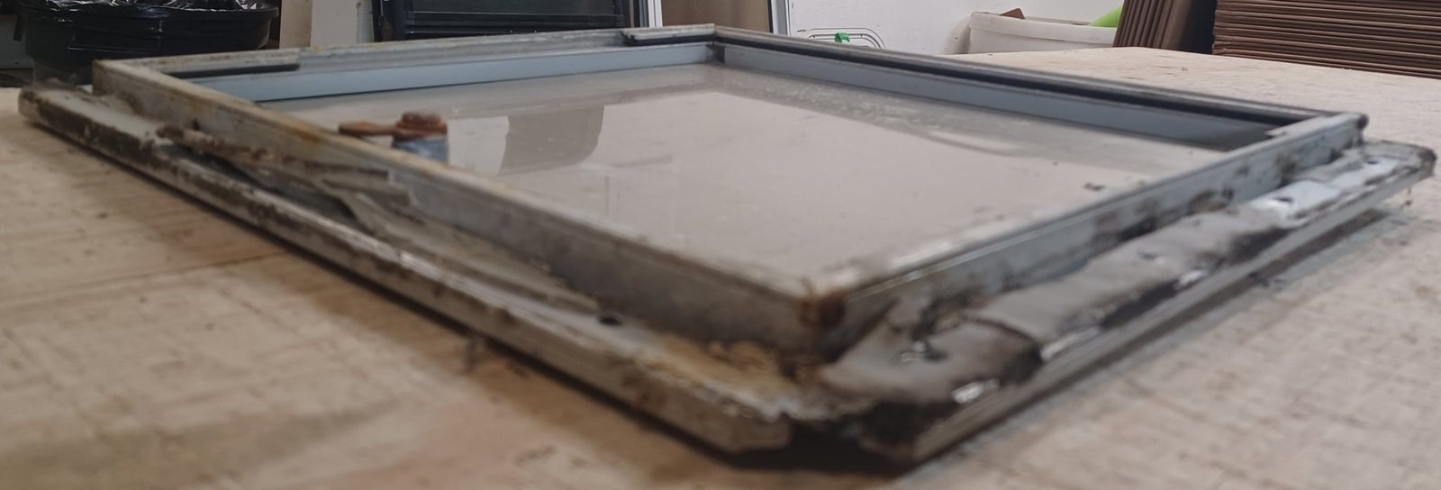 Used Square Cornered Cargo Door 14 1/2