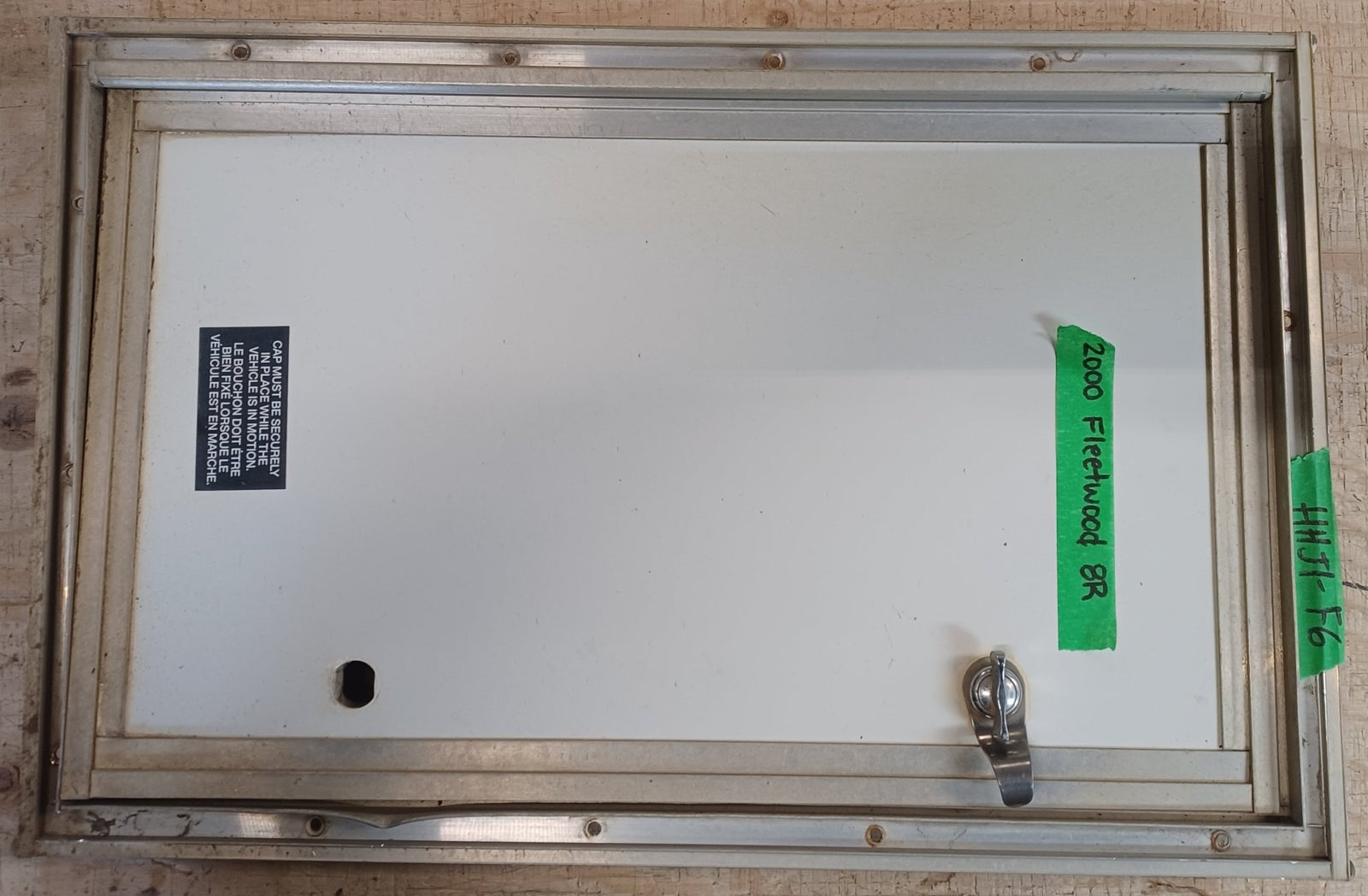 Used Square Cornered Cargo Door 19 1/2