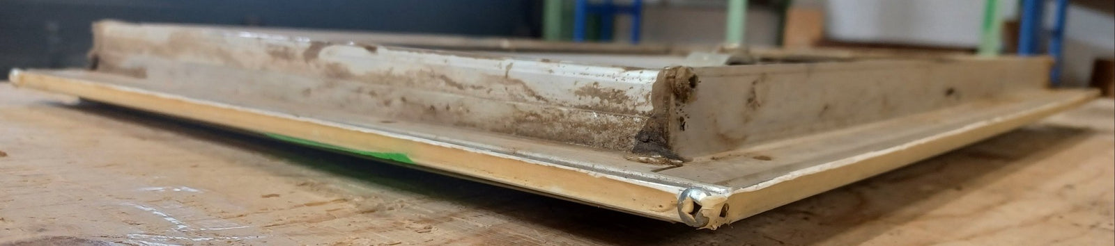 Used Square Cornered Cargo Door 19 1/2