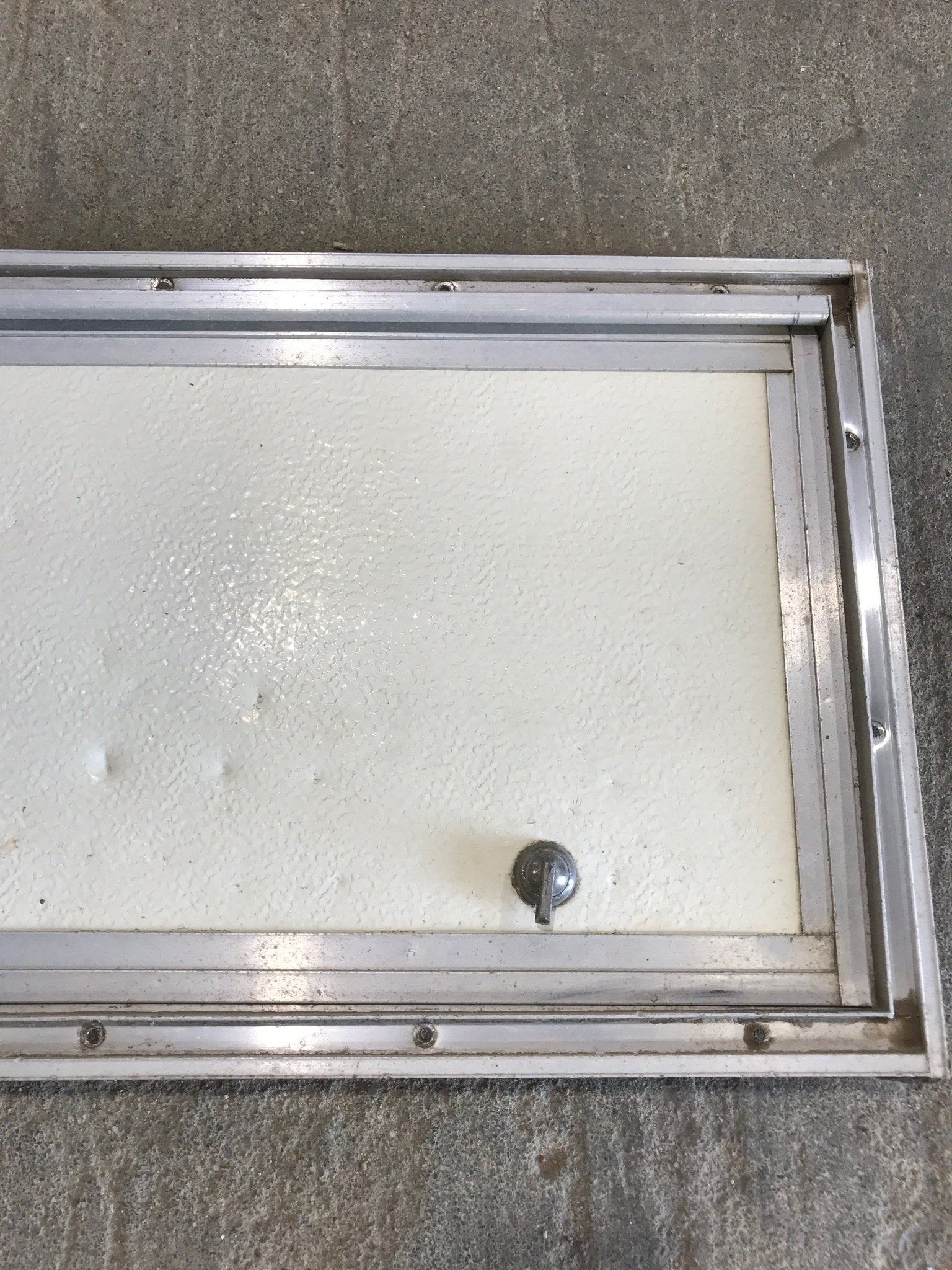 Used Square Cornered Cargo Door 23 1/2