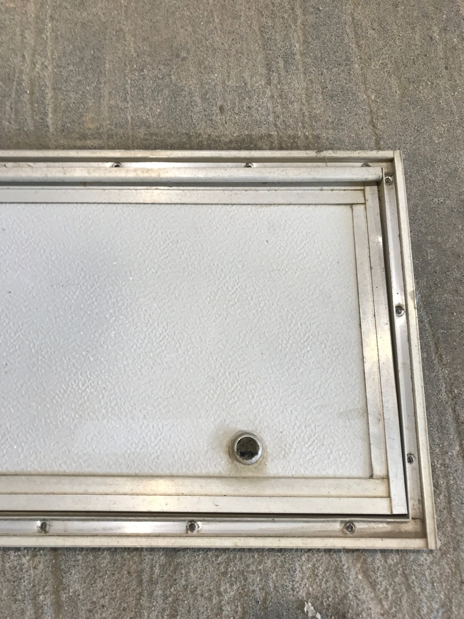 Used Square Cornered Cargo Door 23 1/2