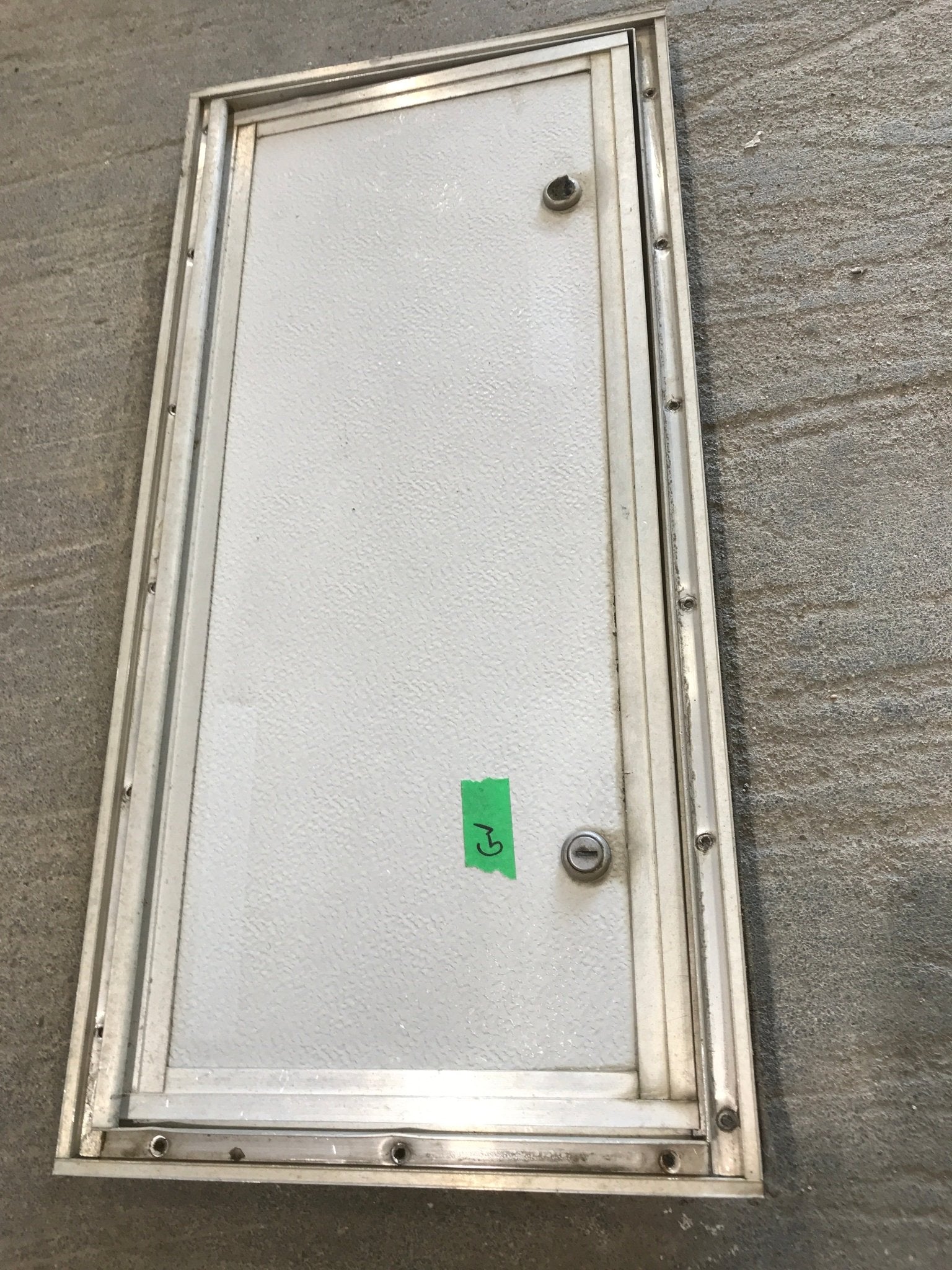 Used Square Cornered Cargo Door 23 1/2