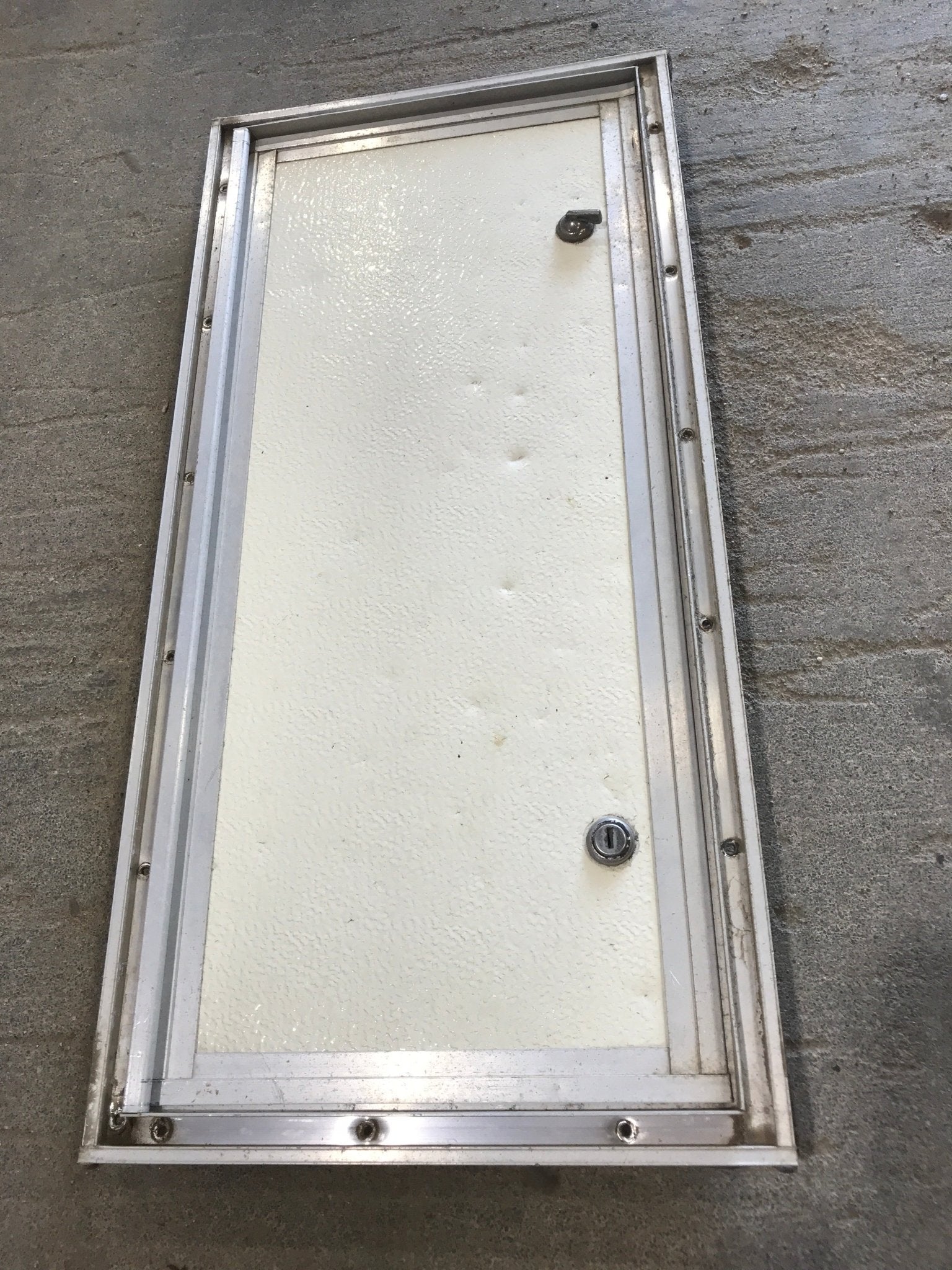 Used Square Cornered Cargo Door 23 1/2