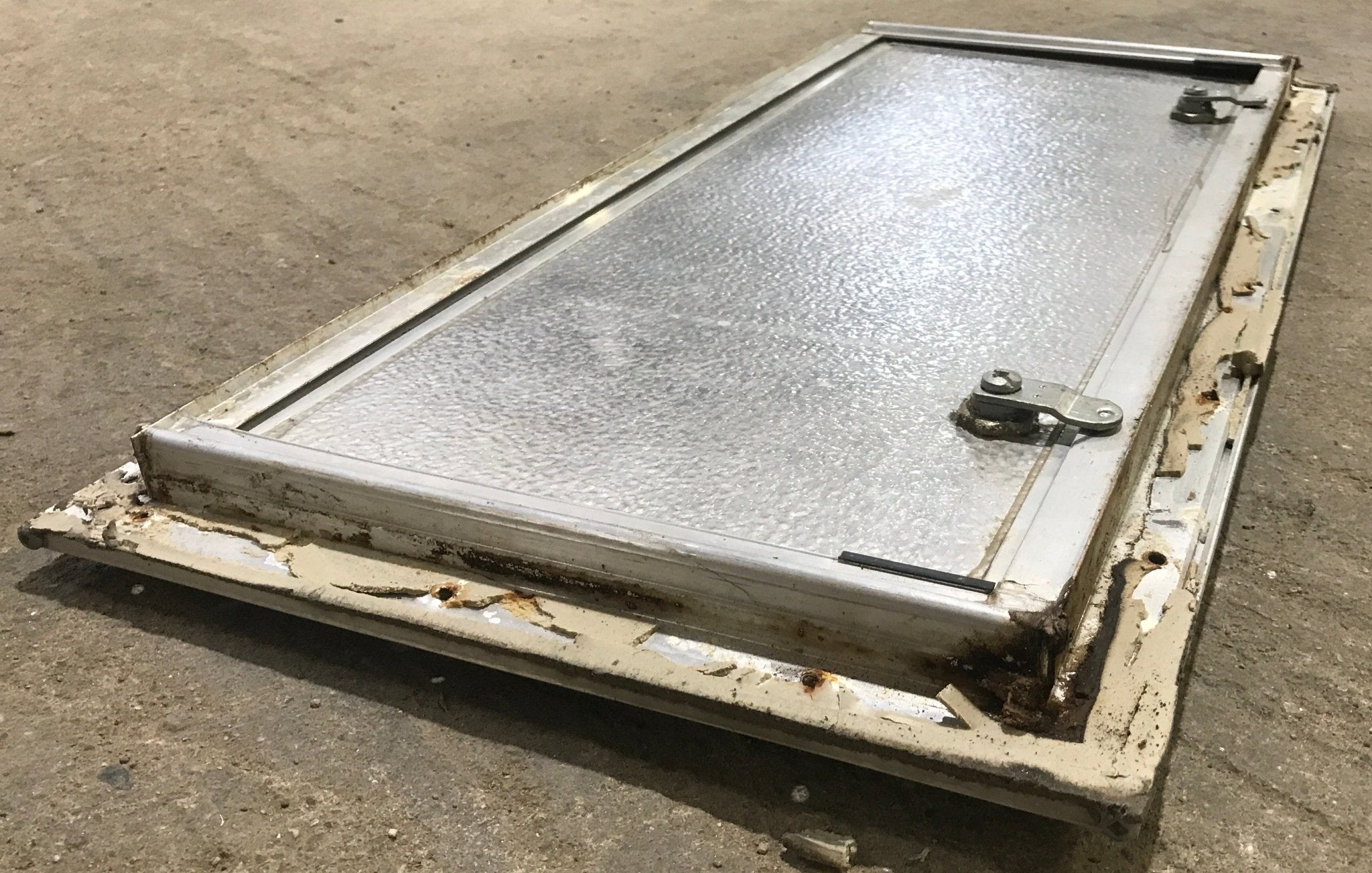 Used Square Cornered Cargo Door 23 3/4" x 10 3/8" x 3/4" D - Young Farts RV Parts