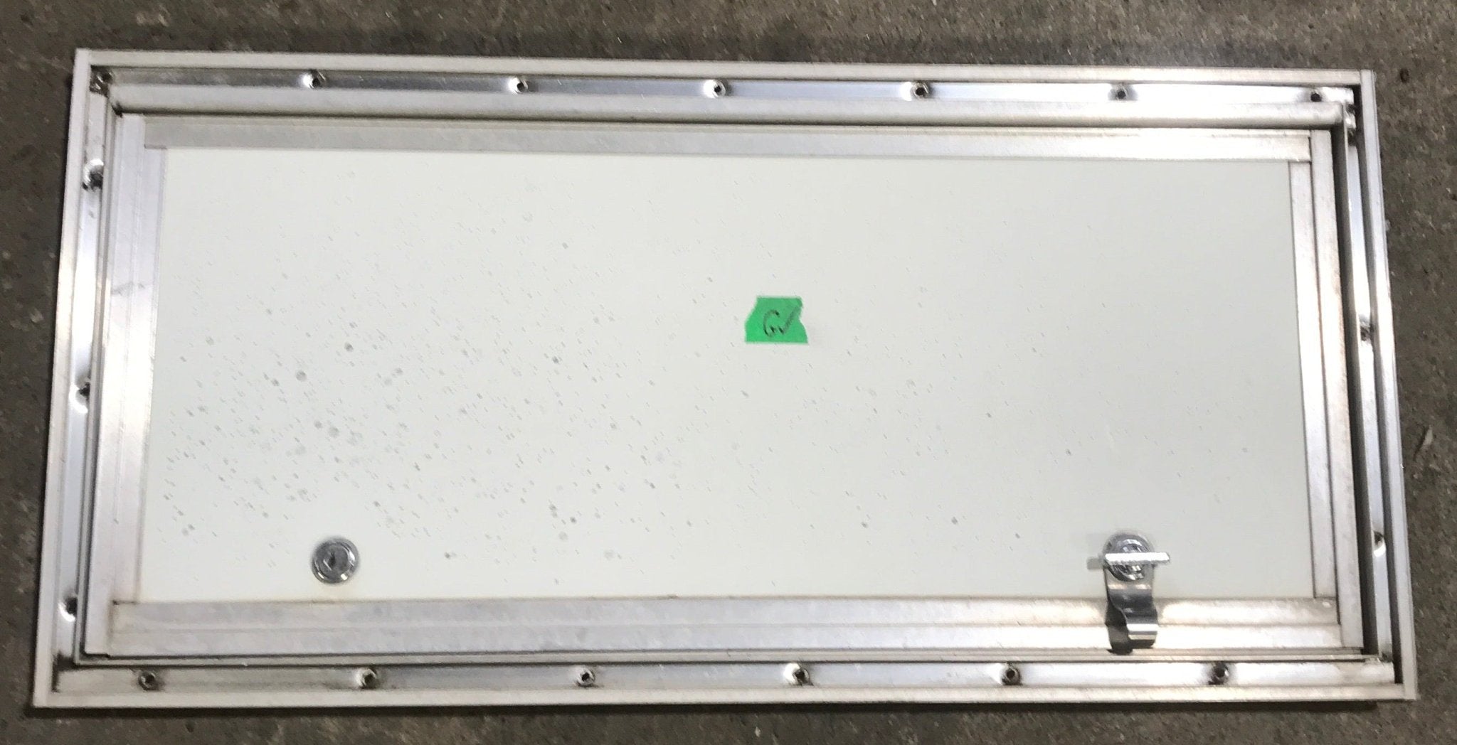 Used Square Cornered Cargo Door 23 3/4" x 10 3/8" x 3/4" D - Young Farts RV Parts