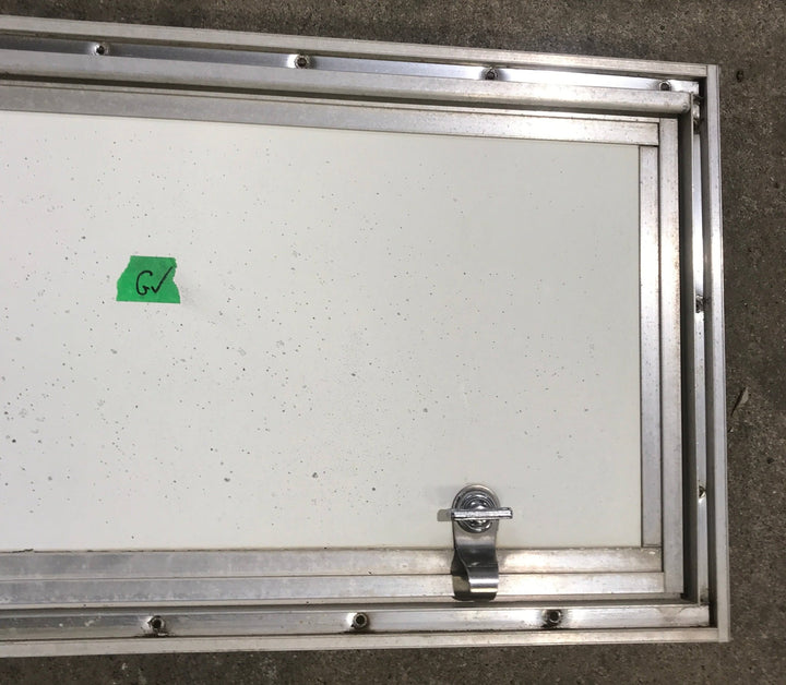 Used Square Cornered Cargo Door 23 3/4" x 10 3/8" x 3/4" D - Young Farts RV Parts