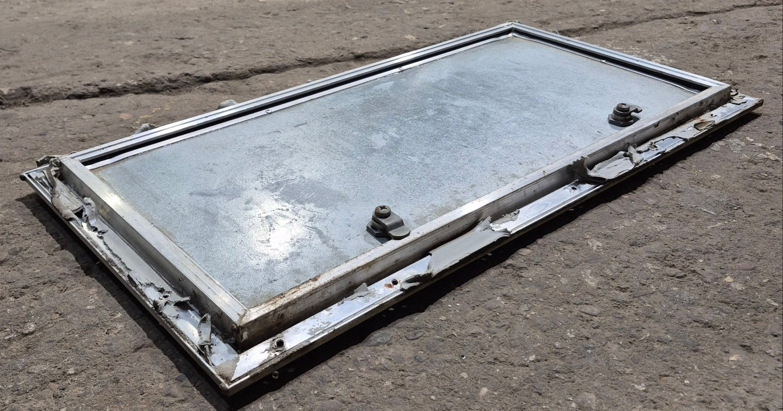 Used Square Cornered Cargo Door 23 3/4
