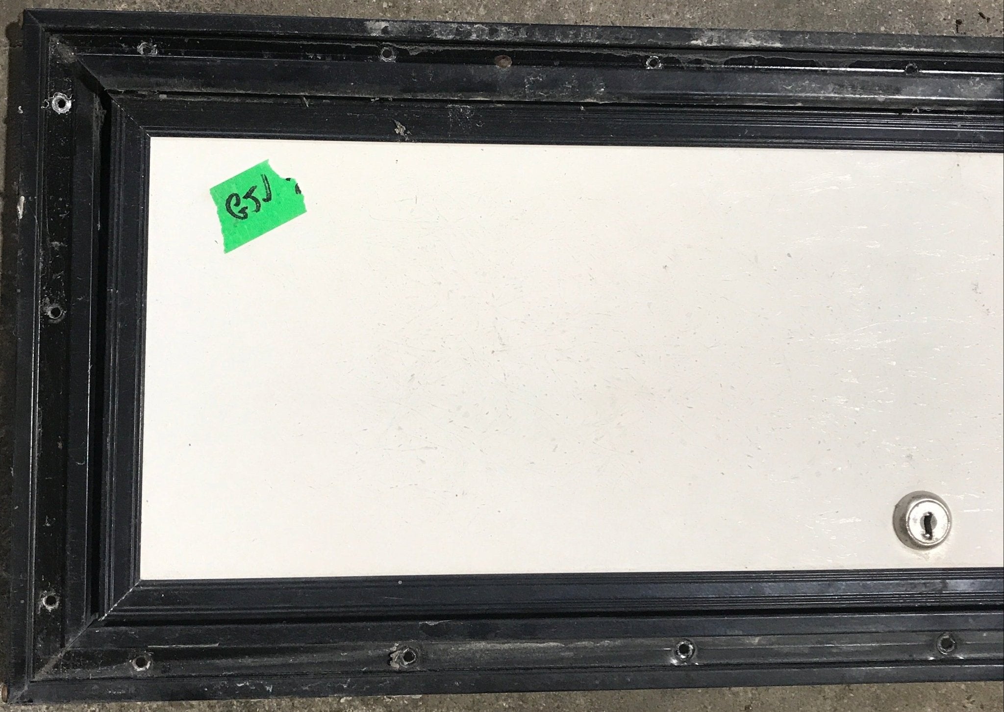 Used Square Cornered Cargo Door 23 3/4" x 7 3/4" x 3/4"D - Young Farts RV Parts
