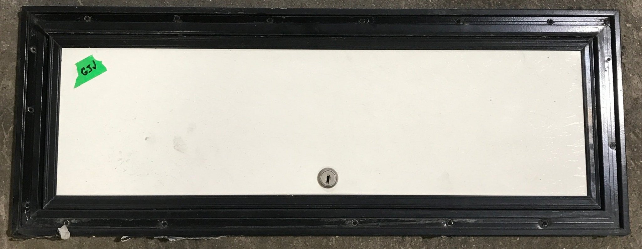 Used Square Cornered Cargo Door 23 3/4" x 7 3/4" x 3/4"D - Young Farts RV Parts