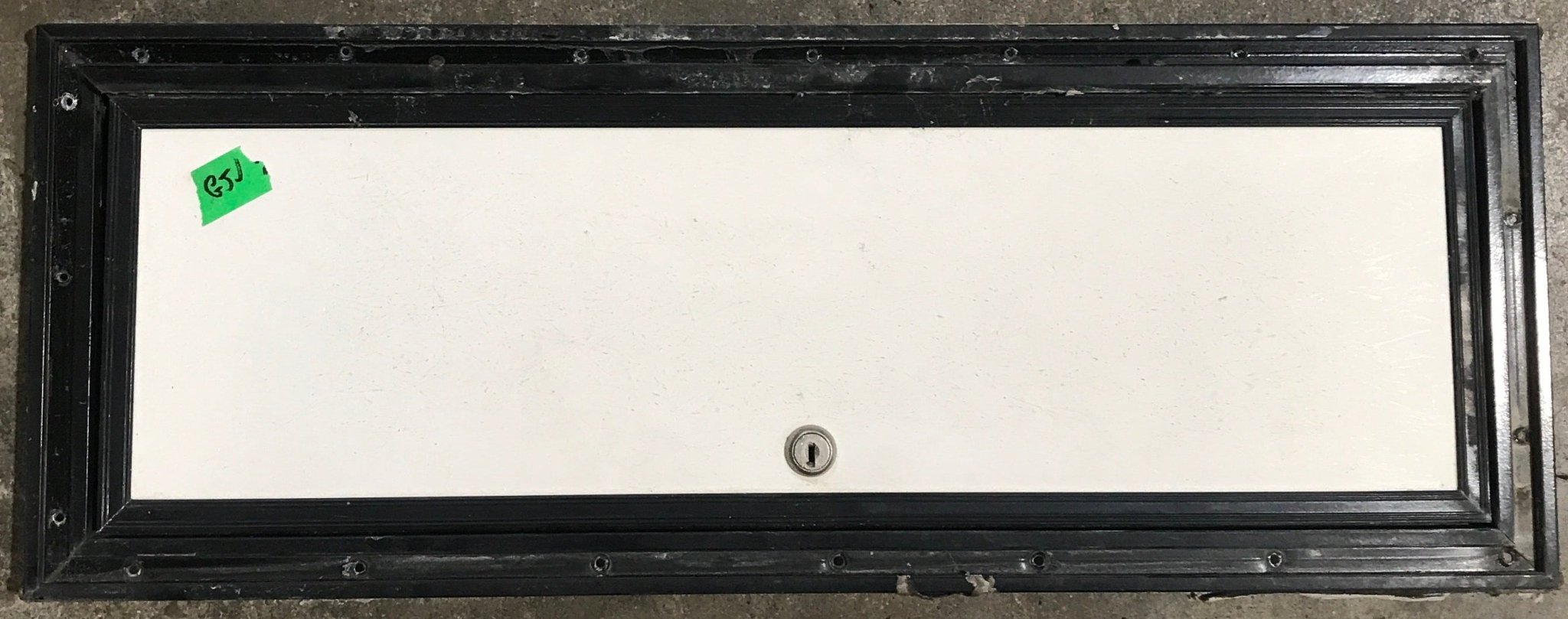 Used Square Cornered Cargo Door 23 3/4" x 7 3/4" x 3/4"D - Young Farts RV Parts