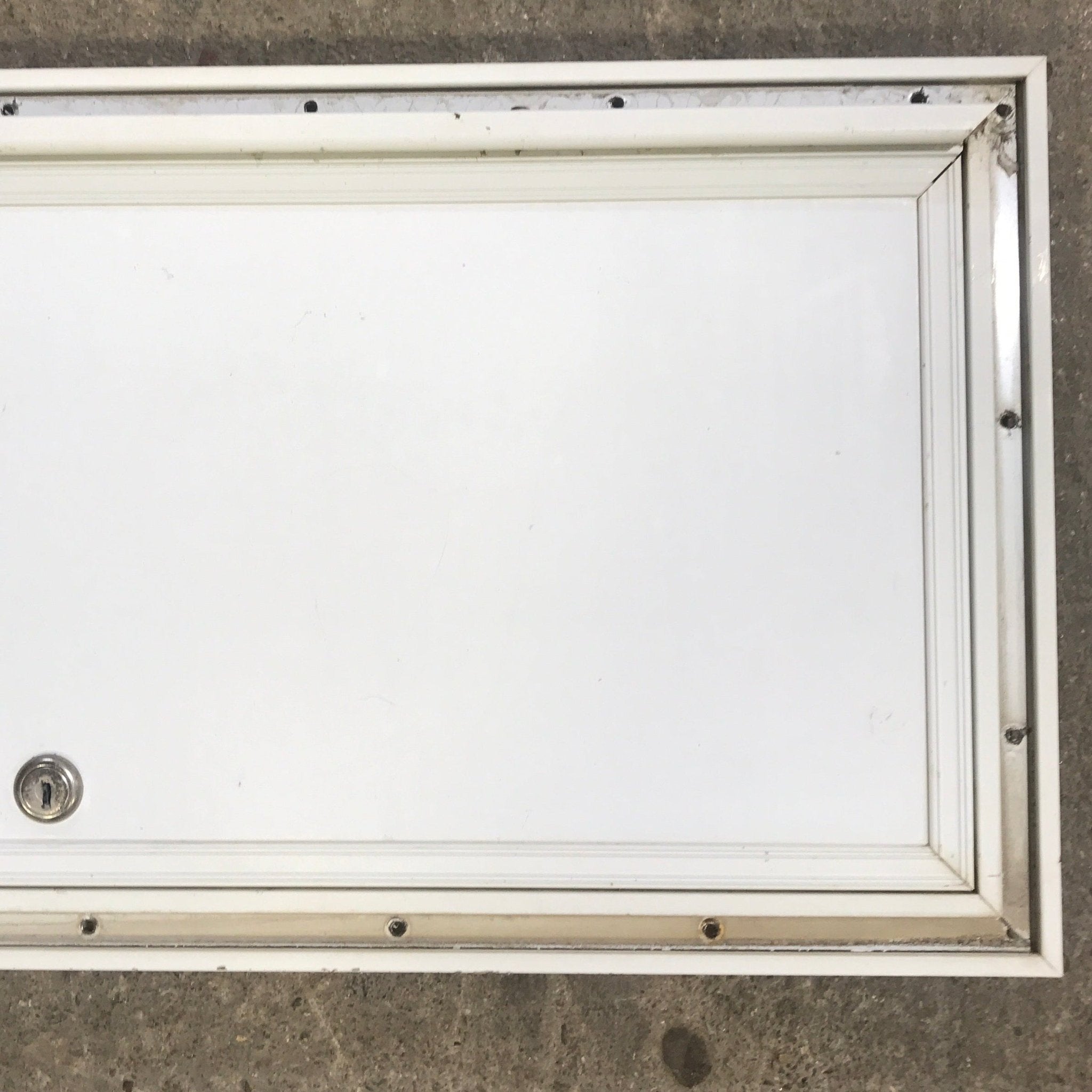 Used Square Cornered Cargo Door - 23 3/4" x 9 3/4" x 3/4" D - Young Farts RV Parts