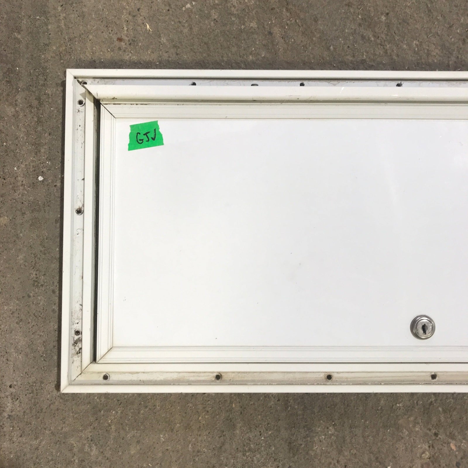Used Square Cornered Cargo Door - 23 3/4