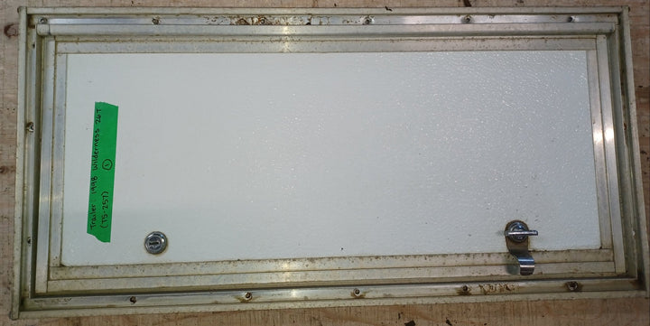 Used Square Cornered Cargo Door 24" x 10 1/2" x 7/8" - Young Farts RV Parts