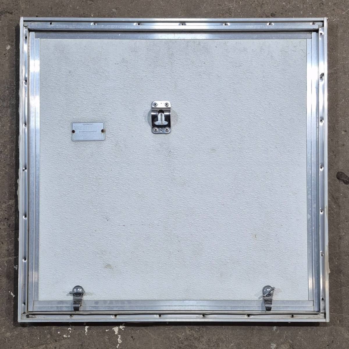 Used Square Cornered Cargo Door - 26.25 X 25.75 X .75 - Young Farts RV Parts