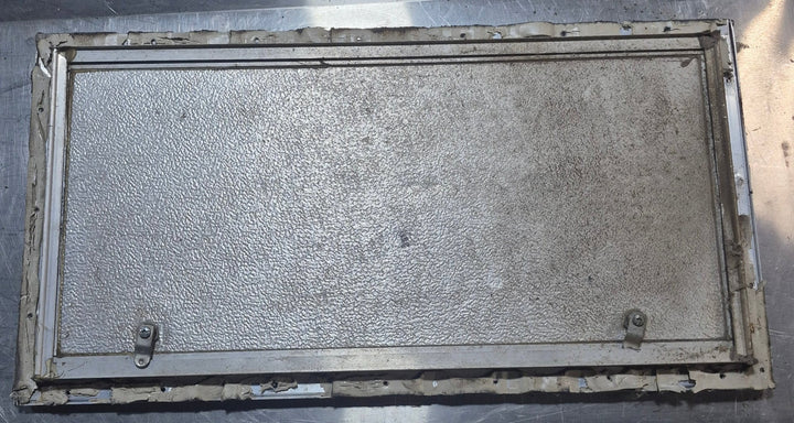 Used Square Cornered Cargo Door 28 7/8" x 14 1/4" x 3/4" D - Young Farts RV Parts