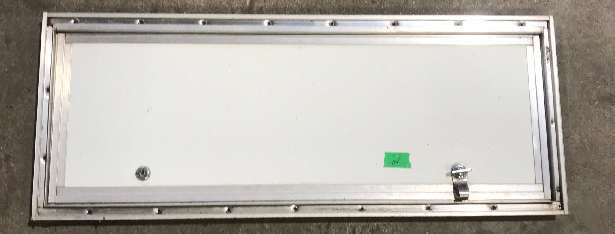 Used Square Cornered Cargo Door 29 3/4" x 10 1/2" x 3/4" D - Young Farts RV Parts