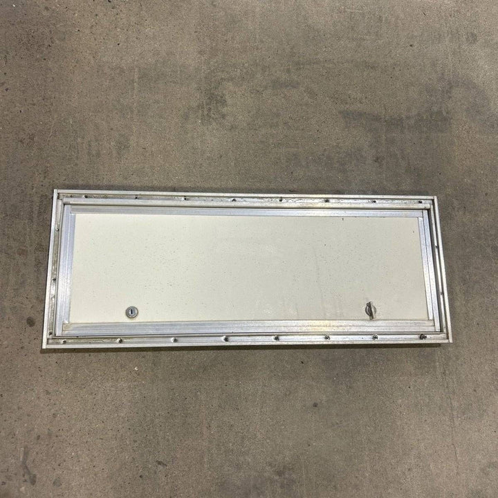 Used Square Cornered Cargo Door - 29.5 X 10.5 X .75 - Young Farts RV Parts