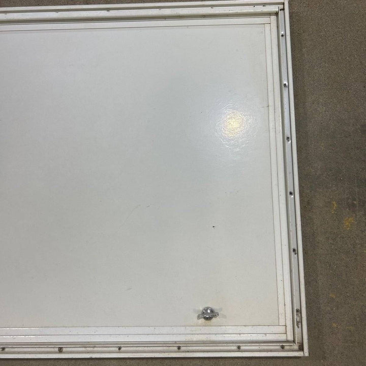 Used Square Cornered Cargo Door - 29.75 X 23.75 X 0.875 - Young Farts RV Parts