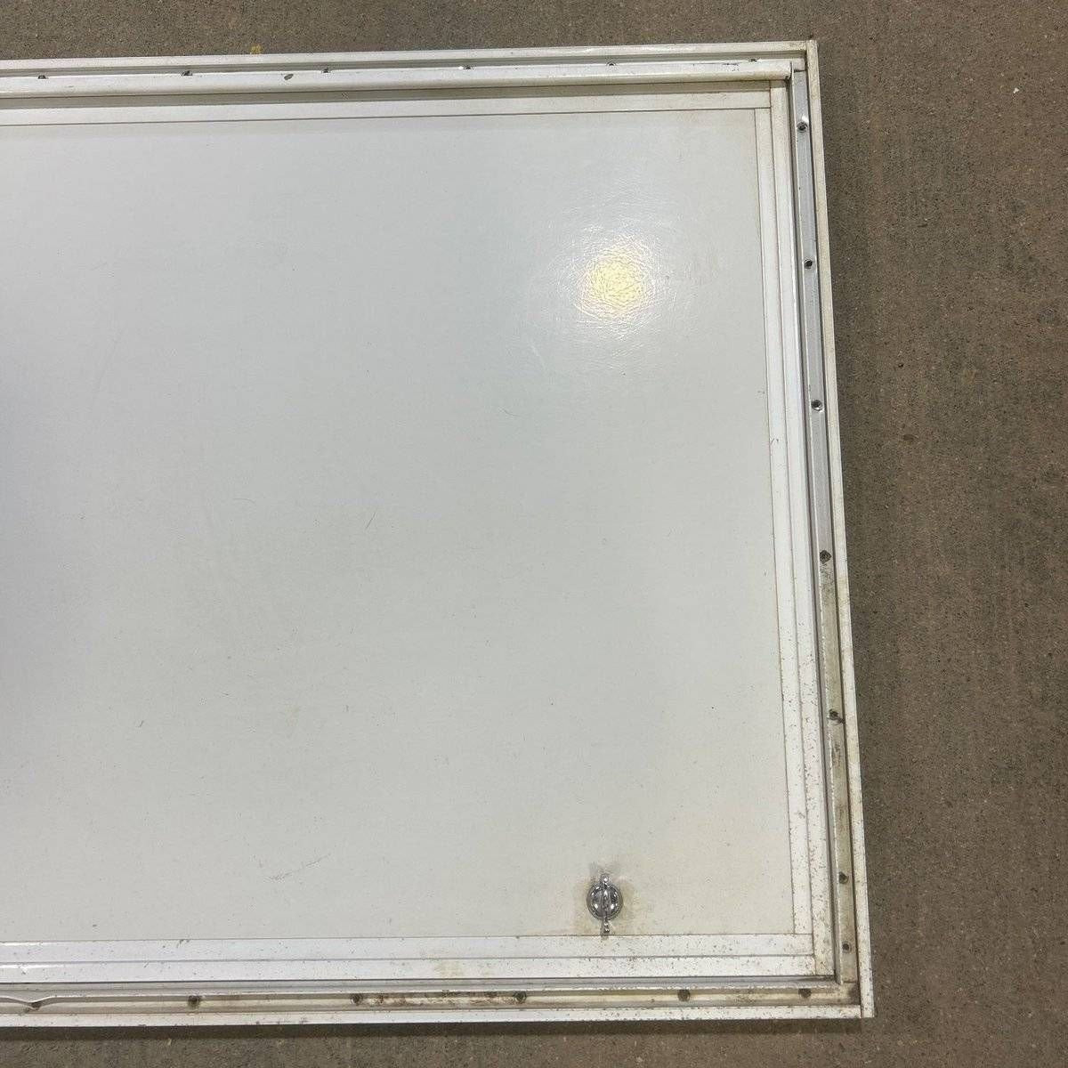 Used Square Cornered Cargo Door - 29.75 X 23.75 X 0.875 - Young Farts RV Parts