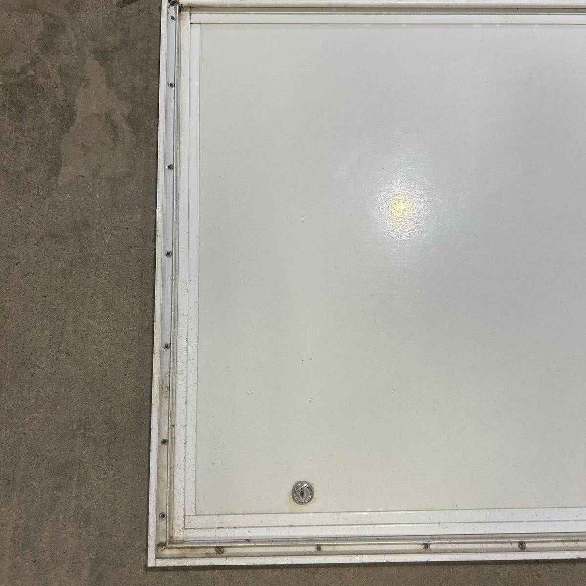 Used Square Cornered Cargo Door - 29.75 X 23.75 X 0.875 - Young Farts RV Parts
