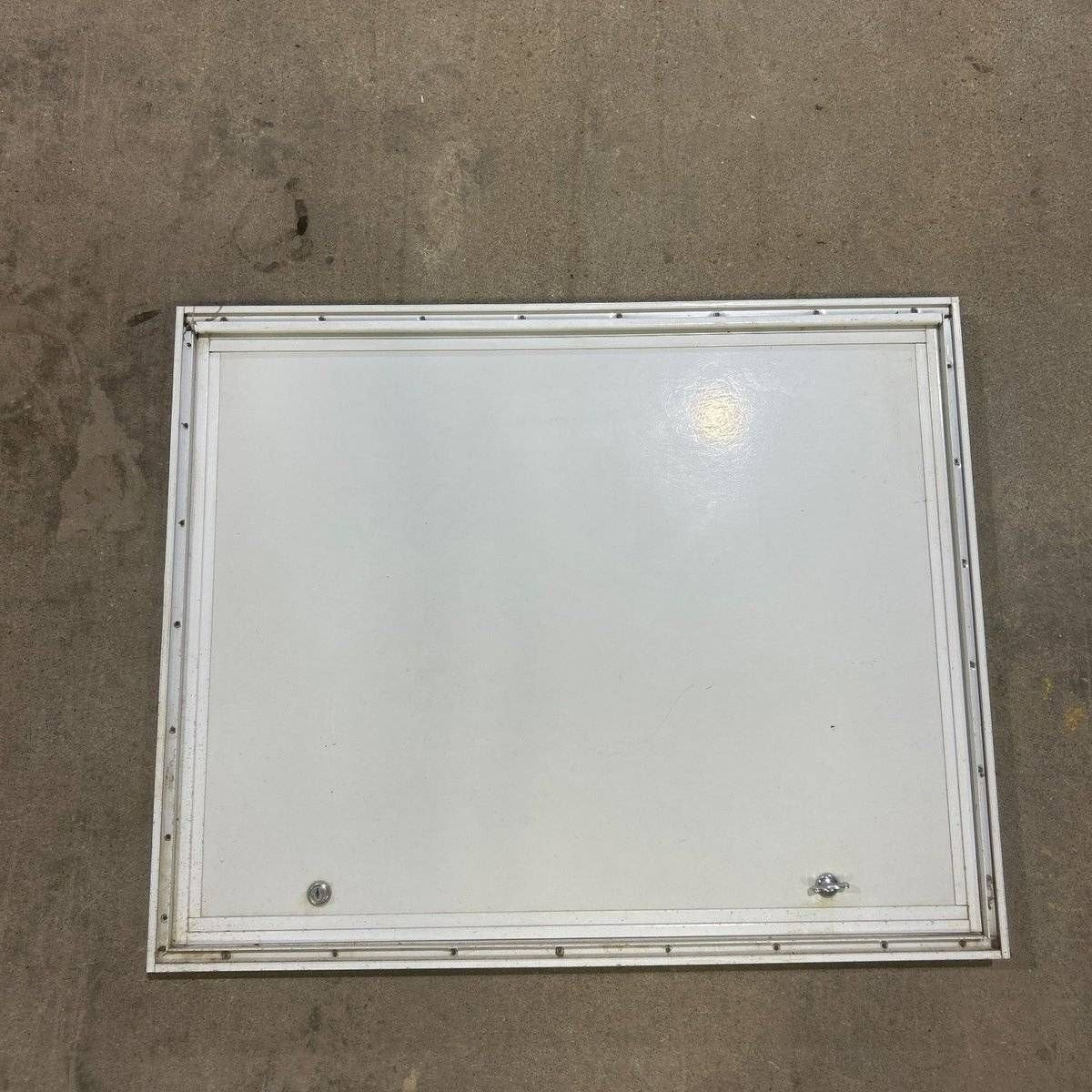Used Square Cornered Cargo Door - 29.75 X 23.75 X 0.875 - Young Farts RV Parts