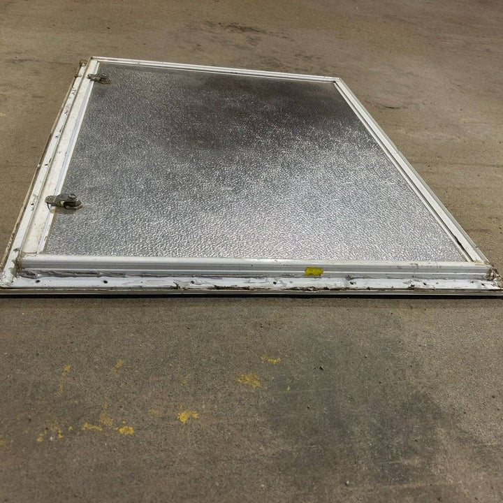 Used Square Cornered Cargo Door - 29.75 X 23.75 X 0.875 - Young Farts RV Parts